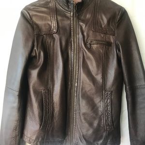 Leather jacket